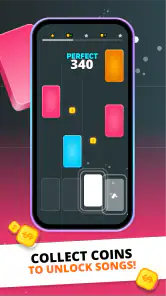 Infinite Tiles: EDM & Piano screenshot