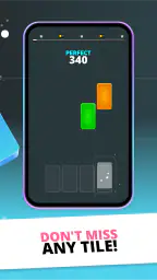 Infinite Tiles: EDM & Piano screenshot