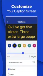 InnoCaption Live Call Captions screenshot