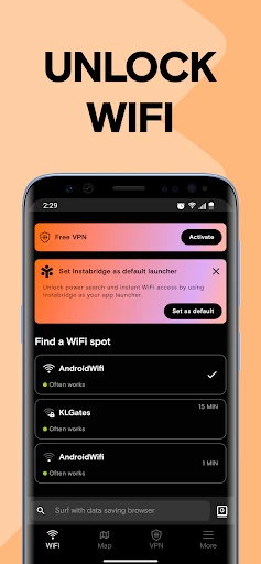 Instabridge: WiFi Hotspot Map screenshot