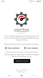 Instant Boost : Addon screenshot