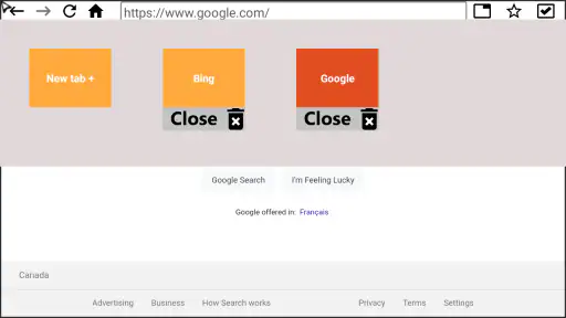 Internet Browser (TV) screenshot