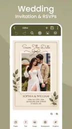Invitation Card Maker & RSVP screenshot
