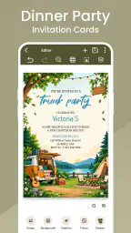 Invitation Card Maker & RSVP screenshot
