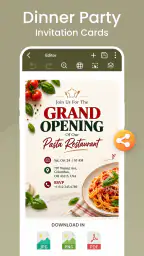 Invitation Card Maker & RSVP screenshot