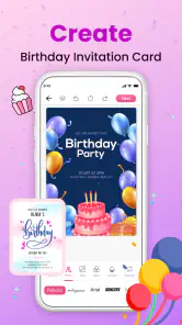 Invitation Maker & Card Design screenshot