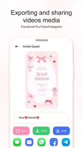 Invitation Maker Greeting Card screenshot
