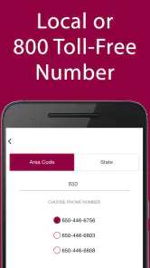iPlum: 2nd Phone Number App screenshot