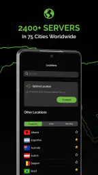 IPVanish: VPN Location Changer screenshot