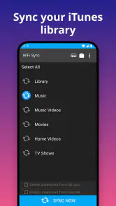 iSyncr: iTunes to Android screenshot