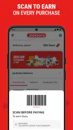 Jacksons Let's Go Rewards screenshot