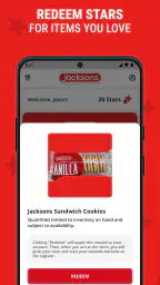 Jacksons Let's Go Rewards screenshot