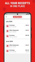 Jacksons Let's Go Rewards screenshot