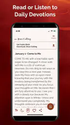 Jesus Calling Daily Devotional screenshot