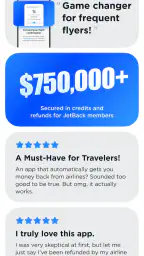 JetBack: Airfare Price Credits screenshot