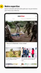 Jeune Afrique screenshot