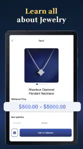 Jewelry Identifier Gem Scanner screenshot