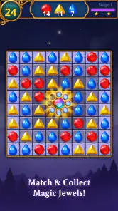 Jewels Magic: Mystery Match3 screenshot