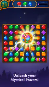 Jewels Magic: Mystery Match3 screenshot
