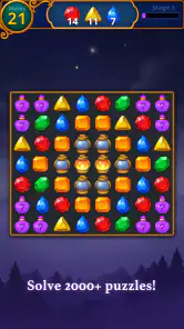 Jewels Magic: Mystery Match3 screenshot