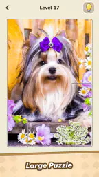 Jigsolitaire Master Puzzle screenshot