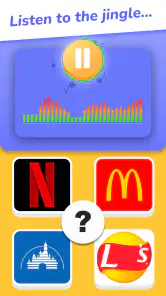 Jingle Quiz: logo music trivia screenshot