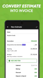 Joist Invoices for Contractors screenshot