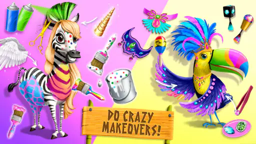 Jungle Animal Hair Salon 2 screenshot