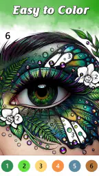 Jungle Color By Number Games screenshot