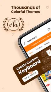 Keyboard Themes - Fonts, Emoji screenshot