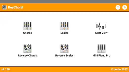 KeyChord - Piano Chords/Scales screenshot
