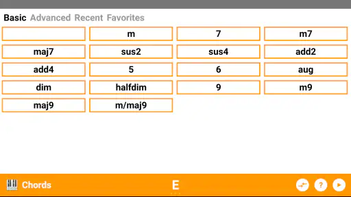 KeyChord - Piano Chords/Scales screenshot