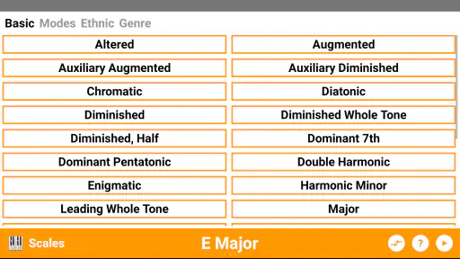 KeyChord - Piano Chords/Scales screenshot