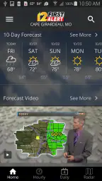 KFVS12 First Alert Weather screenshot