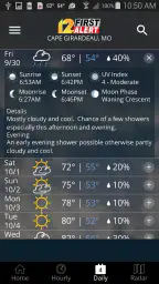 KFVS12 First Alert Weather screenshot