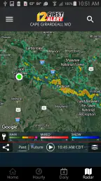 KFVS12 First Alert Weather screenshot