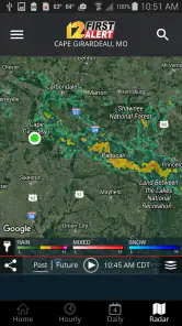 KFVS12 First Alert Weather screenshot