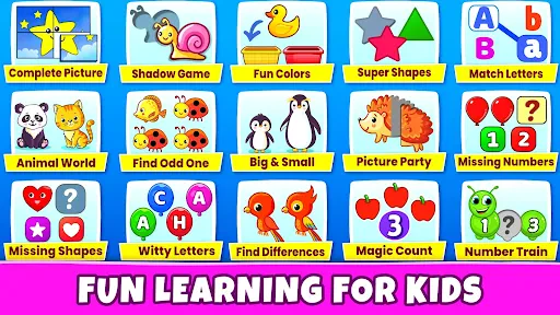 Kids Games: For Toddlers 3-5 screenshot