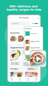 Kids Meals: Recipes & Guides screenshot
