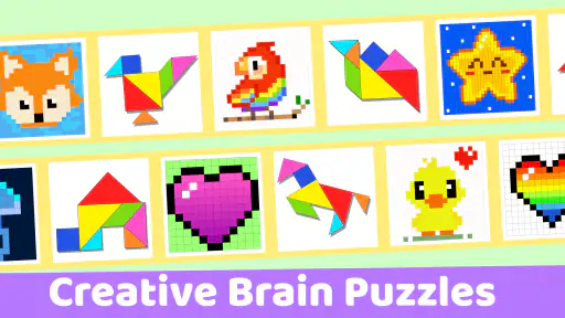 Kids Pixel Art Coloring Games screenshot