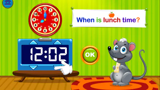 Kids Telling Time screenshot