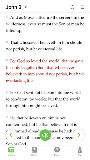 King James Bible - Verse+Audio screenshot