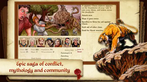 King of Dragon Pass: Text RPG screenshot