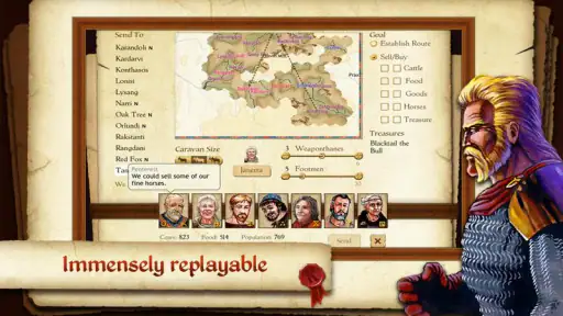 King of Dragon Pass: Text RPG screenshot