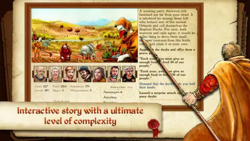 King of Dragon Pass: Text RPG screenshot