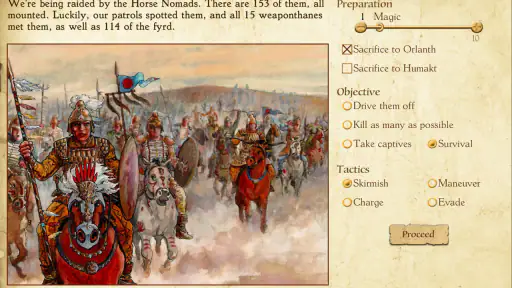 King of Dragon Pass: Text RPG screenshot