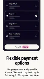 Klarna | Pay your way screenshot