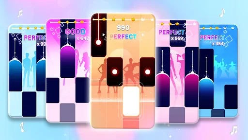 Kpop Tiles: Piano Rhythm Game screenshot