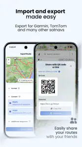 Kurviger Motorcycle Navigation screenshot