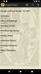 Laudate screenshot